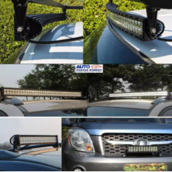 BARRA LED CURVA 40 LED EXCELENTE ILUMINACION LARGO 22 PULGADAS  OEM. LAL120C