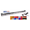 BARRA LED ESTROBO POLICIA AMBULANCIA GRUAS CAMIONES DE TRABAJO  CANTIDAD DE FOCOS :32 LED MEDIDA: 36" PULGADAS ALTA ILUMINACION