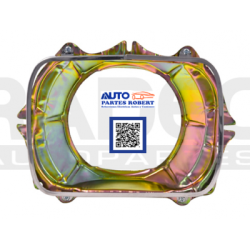 CARCAZA UNIDAD 6054 METALICA CON BISEL MEDIDA 13X18 RECTANGULAR GRANDE  OEM.