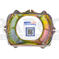 CARCAZA UNIDAD 6054 METALICA CON BISEL MEDIDA 13X18 RECTANGULAR GRANDE  OEM.