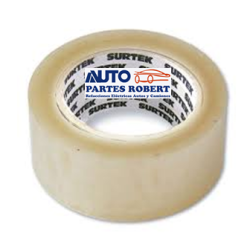 CINTA CANELA TRANSPARENTE ACRILICO 2 X150 MT SURTEK 400051250 31201517