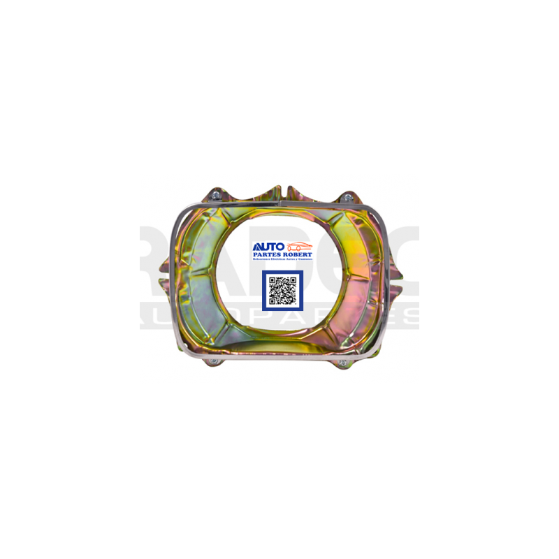 CARCAZA UNIDAD 6054 METALICA CON BISEL MEDIDA 13X18 RECTANGULAR GRANDE  OEM.