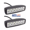 FARO LED RECTANGULAR CON 6 HYPERLED 3 WATS 12V  FA-LH106