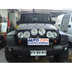 FAROS YACMAN 5  CROMO  COLOR AZUL JGO 2-PZ