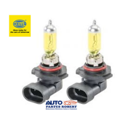 FOCO 9005 12V 50% MAS LUZ TODO TERRENO  HELLA YELLOW XTREME