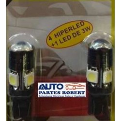 FOCO LED 158 4 HYPERLET CON LUPA BLANCO  GUFA3052