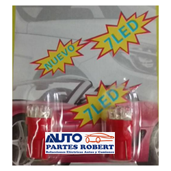 FOCO LED 158 7 LED COLOR ROJO  GUFL07