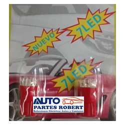 FOCO LED 158 7 LED COLOR ROJO  GUFL07