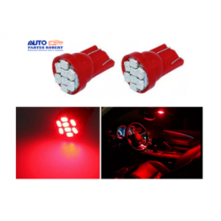 FOCO LED 158 7 LED COLOR ROJO JUEGO 2 PIEZAS EXCELENTE ILUMINACION  OEM.