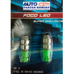 FOCO LED 158 9 HYPERLED VERDE  MAZORCA