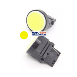 FOCO LED 3157 COLOR AMBAR 2 FILAMENTOS O FUNCIONES  COB PLANO