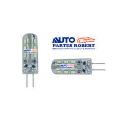 FOCO LED G4 12V PEUGEOT 3008 2012 1.5W 90LM 3000K 30.000 HORAS DE VIDA  LUZ BLANCA MODELO 2912
