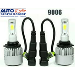 FOCO LED 9006 12V 35W JUEGO 2 PIEZA 6000K 3800LMS