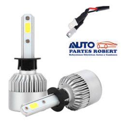 FOCO LED H1 12V 35W JUEGO 2 PZ 6000K 3800LMS
