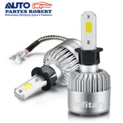 FOCO LED H3 12V 35W JUEGO 2 PZ 6000K 3800LMS