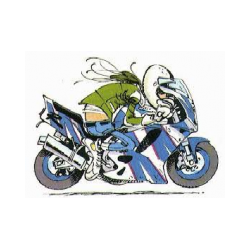 FOCO MOTONETA T-19 ALTA Y BAJA BLANCO OEM.