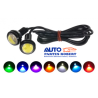 LUZ LED ESTROBO OJO AGUILA DOS COLORES AMBAR BLANCO  OEM.
