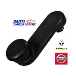 MANIJA ELEVADORES DE VIDRIO PLATINA NISSAN CLIO RENAULT  IMPORTADA TIPO ORIGINAL