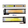 ESTROBO LED COB 8 PIEZAS DIFERENTES FUNCIONES EN COLOR BLANCO Y AMARILLO LARGO 46 PILGADAS  OEM. STR19WY