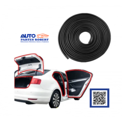 MOLDURA UNIVERSAL PARA PUERTAS AUTO CERVATIN COLOR NEGRO OEM.  OEM.