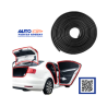 MOLDURA UNIVERSAL PARA PUERTAS AUTO CERVATIN COLOR NEGRO OEM.  OEM.
