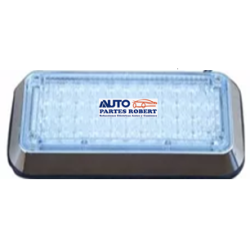 PLAFON LED AMBULANCIA PERIMETRAL RECTANGULAR DIMENCIONES 11 X 20 CM  BLANCO