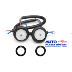 PLAFON LED OJO DE AGUILA COLOR BLASNCO 1 PIEZA  TIPO GEL