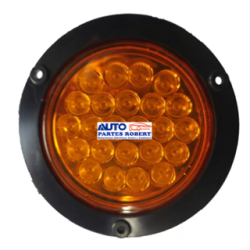 PLAFON LED REDONDO 4  COLOR AMBAR O NARANJA 20 FOCOS LED  OEM.