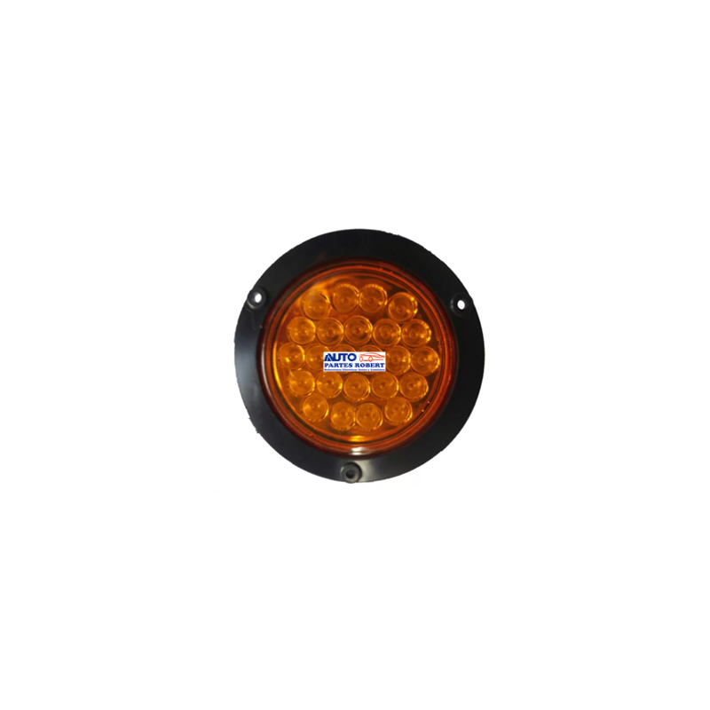 PLAFON LED REDONDO 4  COLOR AMBAR O NARANJA 20 FOCOS LED  OEM.