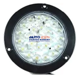 PLAFON LED REDONDO CON 24 FOCOS COLOR BLANCO PARA TORNILLO IDEAL PARA REVERSA