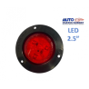 PLAFON LED REDONDON 2.5  PULGADAS COLOR ROJO TRACTOLAMP EXCELENTE CALIDAD  OEM.