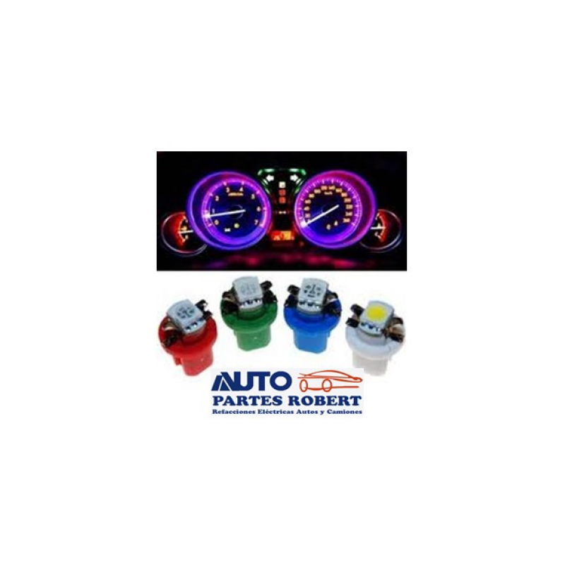 SOCKET TABLERO FOCO LED AZUL OEM. T5