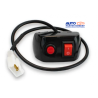 SWITCH DOBLE PARA MOTOCICLETA ON OFF Y PUSCH IDEAL PARA FAROS CON ESTROBO OEM. INT102