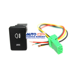 SWITCH TECLA FAROS NIEBLA HONDA CIVIC ACCORD 2001-2005 5 TERMINALES CON ARNES S1568