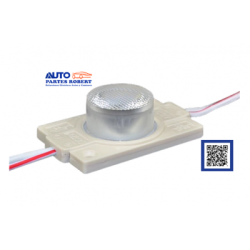 TIRA LED MODULO RECORTABLE REDONDO CON AUMENTO TIPO LUPA COLOR BLANCO EXCELENTE ILUMINACION  OEM. IOLLML001