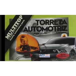 TORRETA TIPO BURBUJA COLOR AMBAR  GUTA404