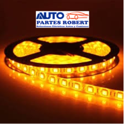 TIRA LED ROLLO HYPERLED COLOR AMBAR  OEM. 5050 NOTA : POR METRO