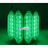 TIRA LED TIPO CHIP 3 LED COLOR VERDE EXCELENTE ILUMINACION  OEM.