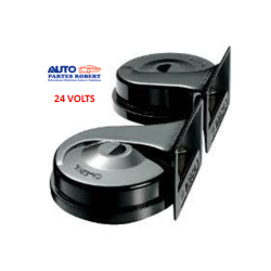 BOCINAS CLAXON CARACOL IMPORTACION 60B 510HZ 410HZ  24 VOLTS  EQUIPO PESADO