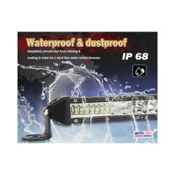 BARRA LED 21  EXCELENTE ILUMINACION COLOR BLANCO 52 LED 152WATS 12-24 VOLTS   OEM. CL080523