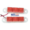 ESTROBO LED 3 LED COLOR ROJO  LA-78R IDEAL PARA MOTOCICLETA O MOTONETA
