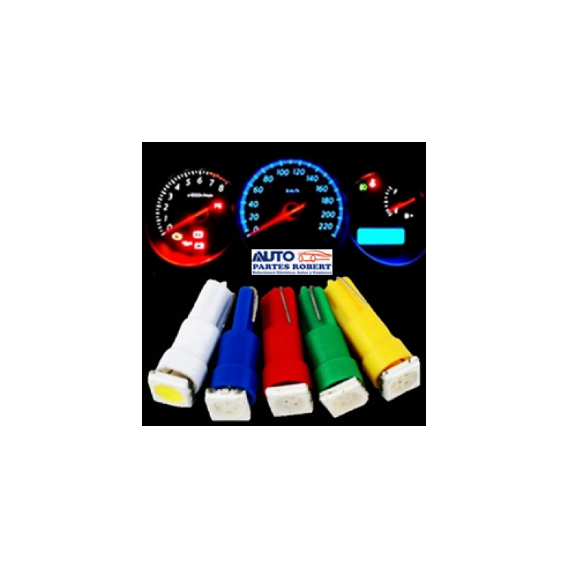 FOCO LED 73 MINI PELLISCO COLOR ROJO  OEM. T5