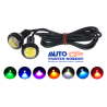 LUZ LED ESTROBO OJO DE AGUILA DOS COLORES BLANCO ROJO  OEM.