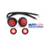 PLAFON LED OJO DE AGUILA COLOR ROJO 1 PIEZA  TIPO GEL