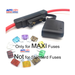 PORTA FUSIBLE MAXI REFORZADO CON TAPA  OEM. CALIBRE 8