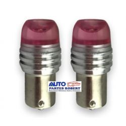 FOCO LED 1141 COLOR ROJO CON ESTROBO  OEM.
