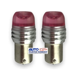 FOCO LED 1141 COLOR ROJO CON ESTROBO  OEM.