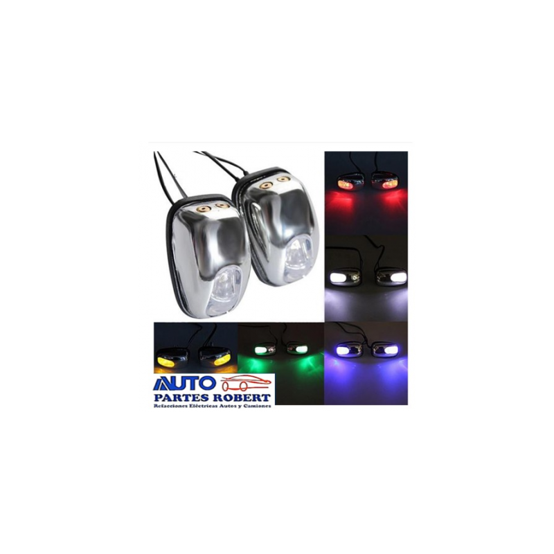 CHISGUETEROS CON LUZ COLOR AZUL UNIVERSAL  OEM.