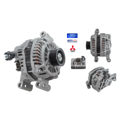 ALTERNADOR TRANSIT EXPLORER FUSION FOCUS FORD 2.0L 2.5L 4.0L 2009-2013 SISTEMA MITSUBISHI  OEM. 9L2T-10300-BA  9L2T-10300-BB 112