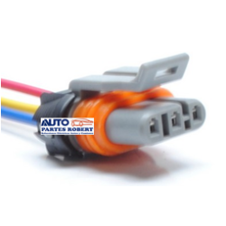 ARNES BOBINA CHEVY C2 REDONDA CUARTOS Y PLAFONES DE FREIGHTLINER 3 TERMINALES  OEM.